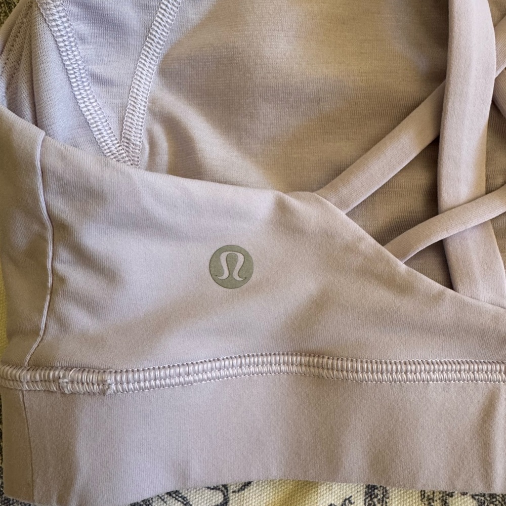 lululemon athletica Women's Lavender Sports Bra